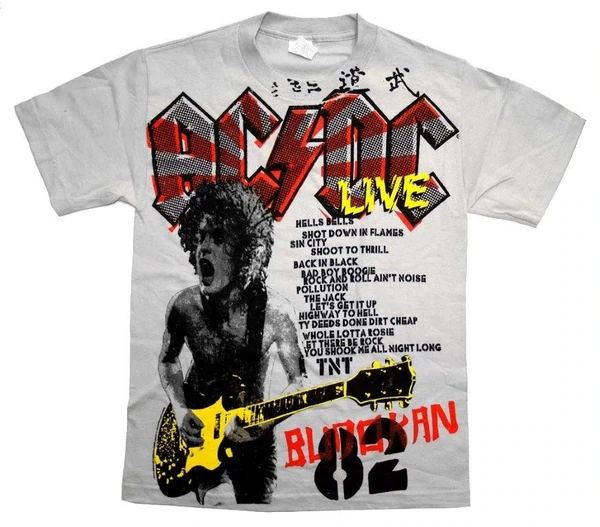 AC/DC - LIVE IN BUDAKAN,JAPAN 1982 - T-shirt